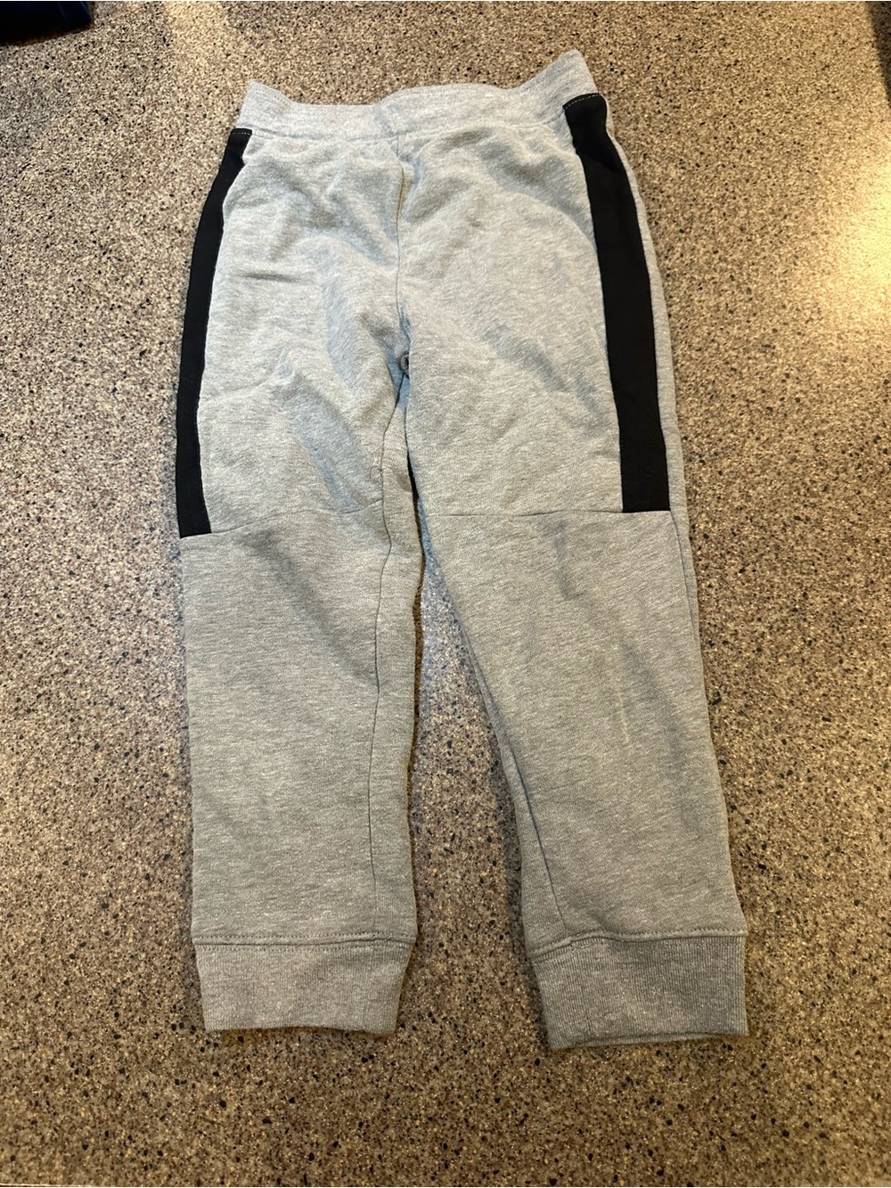Old Navy Grey Joggers with Black Side Stripes